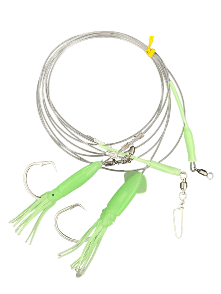 2 Squid Hooks Deep Drop Fishing Rig - Florida Deep Drop Fishing Custom ...