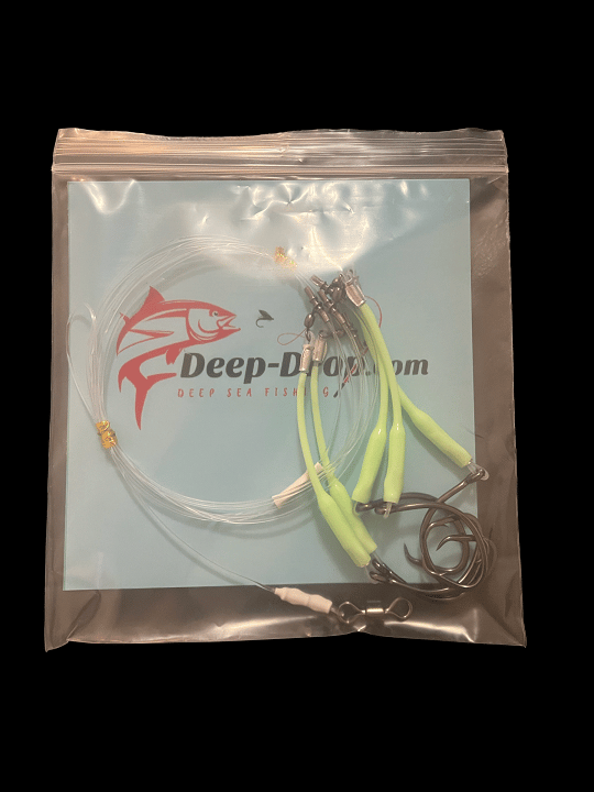5 hooks deep drop fishing rig package