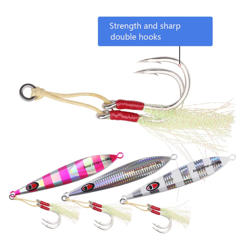 Laser Eye Slow Pitch Jig Florida Deep Drop Fishing