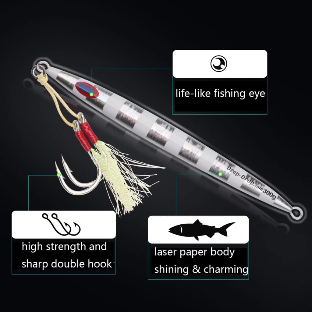 Long Slow Pitch Jig Florida Deep Drop Fishing