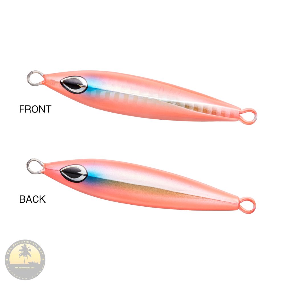 Baby Zigray in pink, front and back