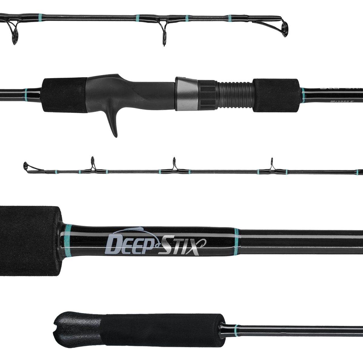 Deep Stix grips and reel seat