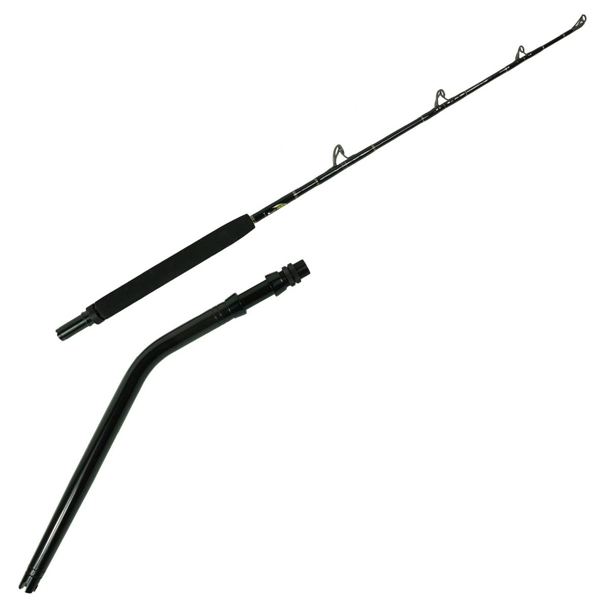 Blackfin Fin Legacy Deep Drop Big Game rod with curved butt