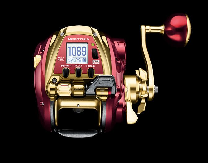 Вид сверху на Daiwa Seaborg 800MJ