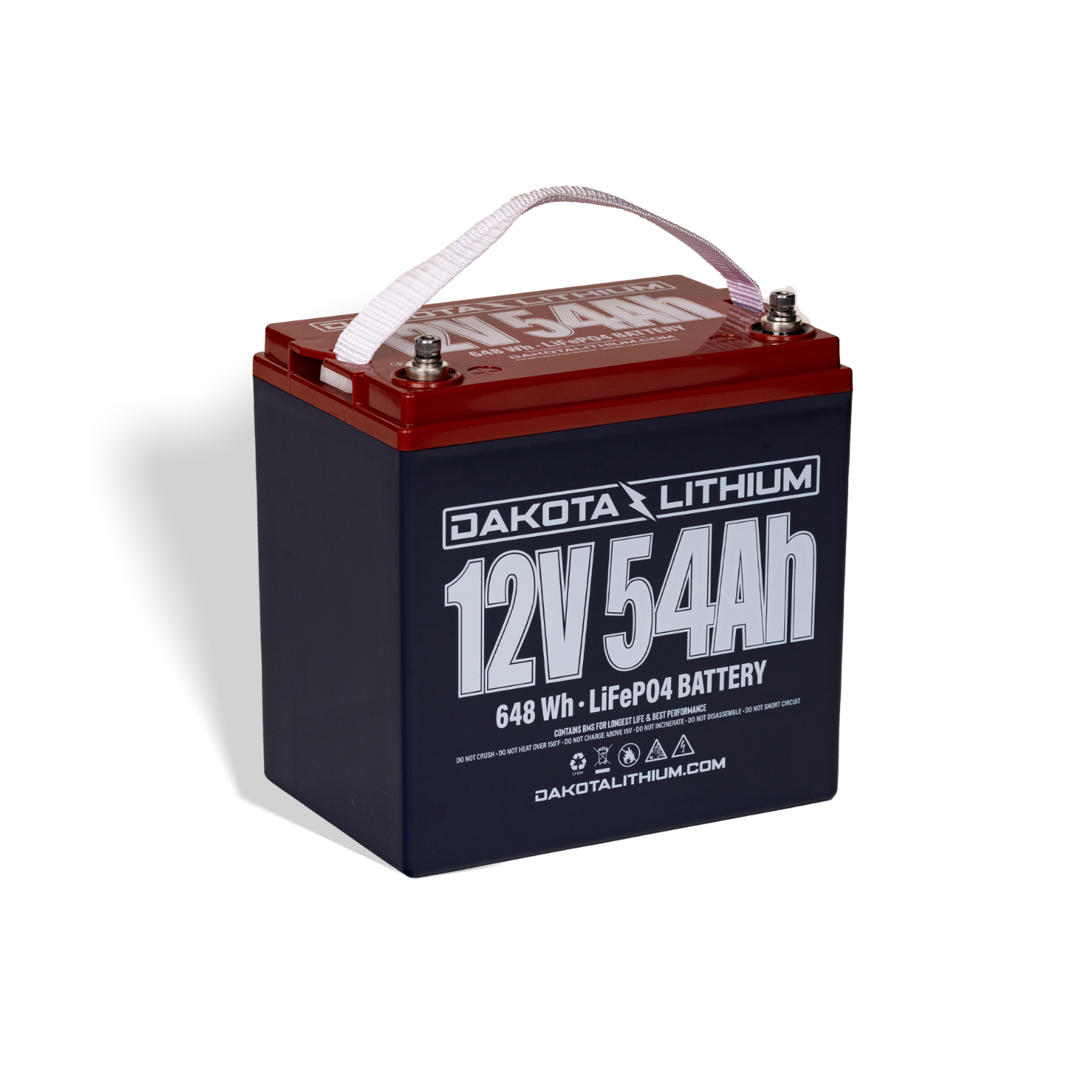 Литий-железо-фосфатный аккумулятор Dakota Lithium 12V 54Ah глубокого разряда