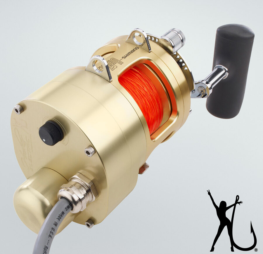 Катушка для воздушного змея Hooker Electric Shimano Tiagra 20
