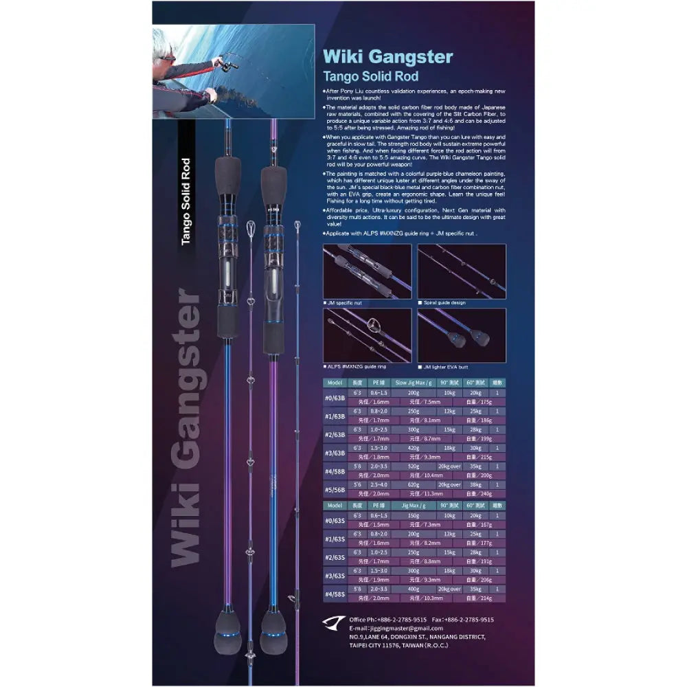 Jigging Master Wiki Gangster Tango rod