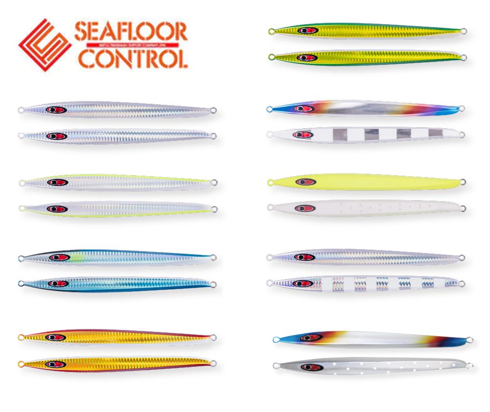 Seafloor Control ASH heavy jig color range