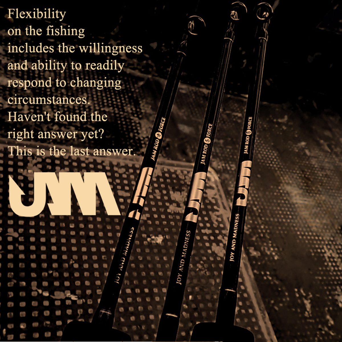 Seafloor Control JAM slow pitch rods