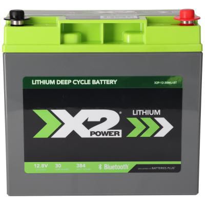 Литиевая морская батарея X2Power 12 В 30 Ач с Bluetooth (SLIL12-30DCM-BT)