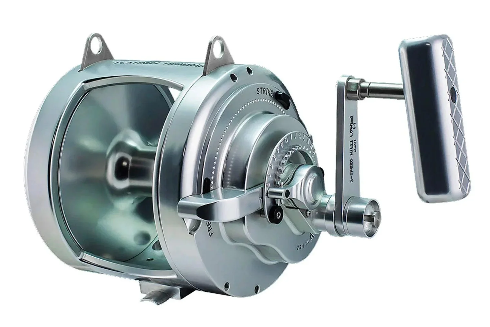 Accurate ATD-130 Platinum TwinDrag two-speed reel