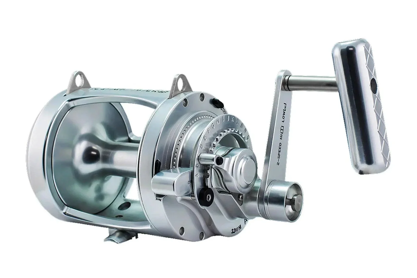 Accurate ATD-50W Platinum TwinDrag two-speed reel