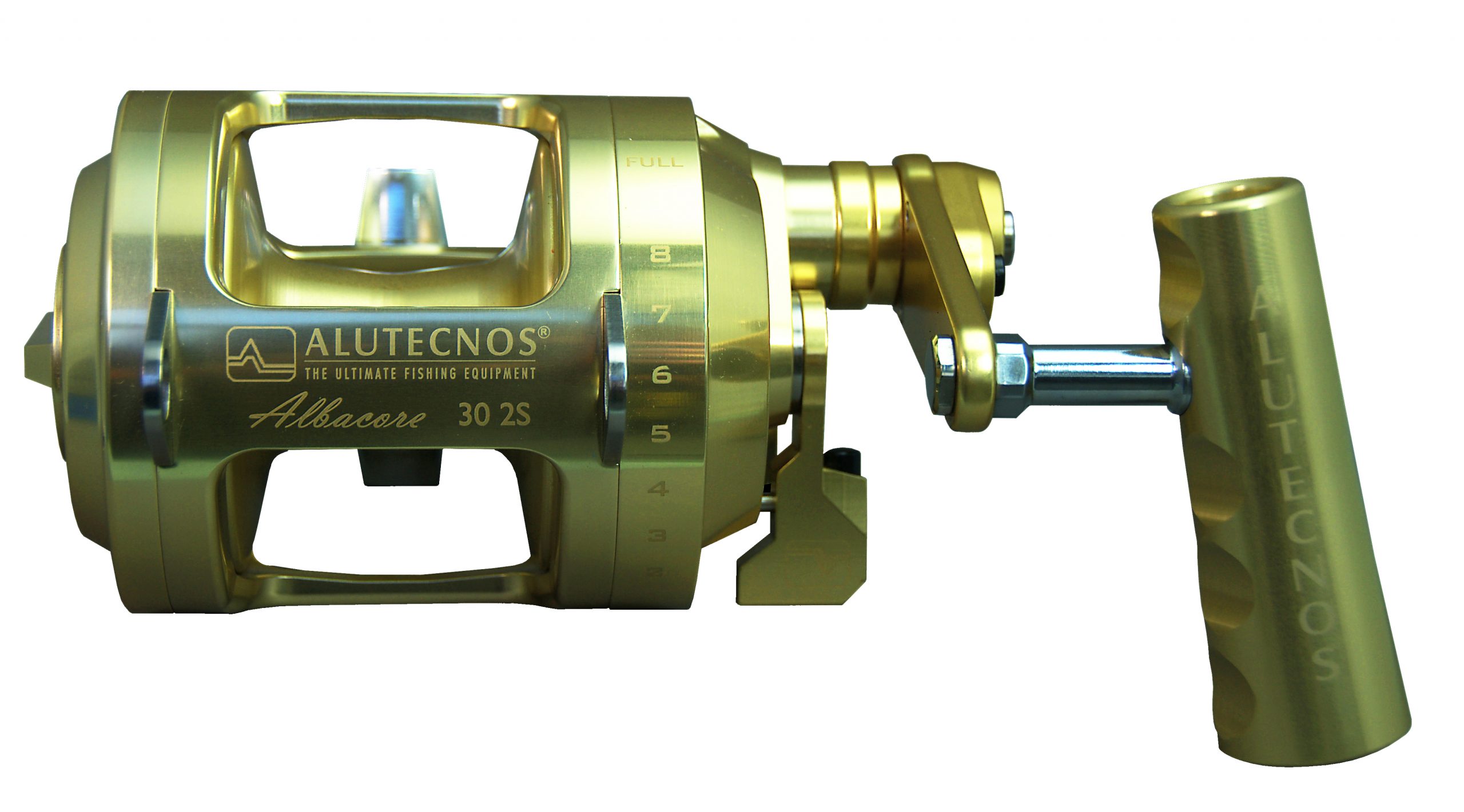 Alutecnos Albacore 50 2S two-speed trolling reel