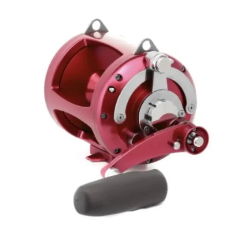 Avet two-speed big-game reel (EXW 50/2 shown for reference)
