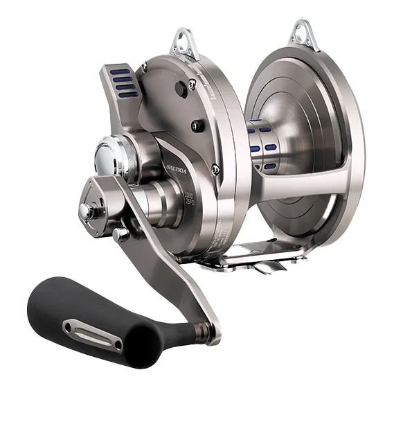 Daiwa Saltiga LD80-2SPD two-speed lever drag reel (new for 2026)