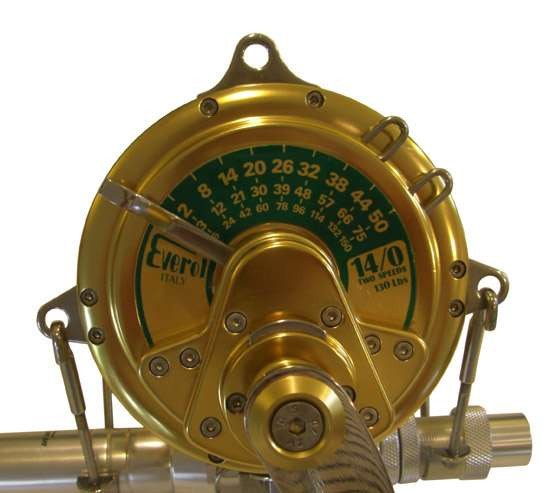 Everol Two-Speed trolling reel