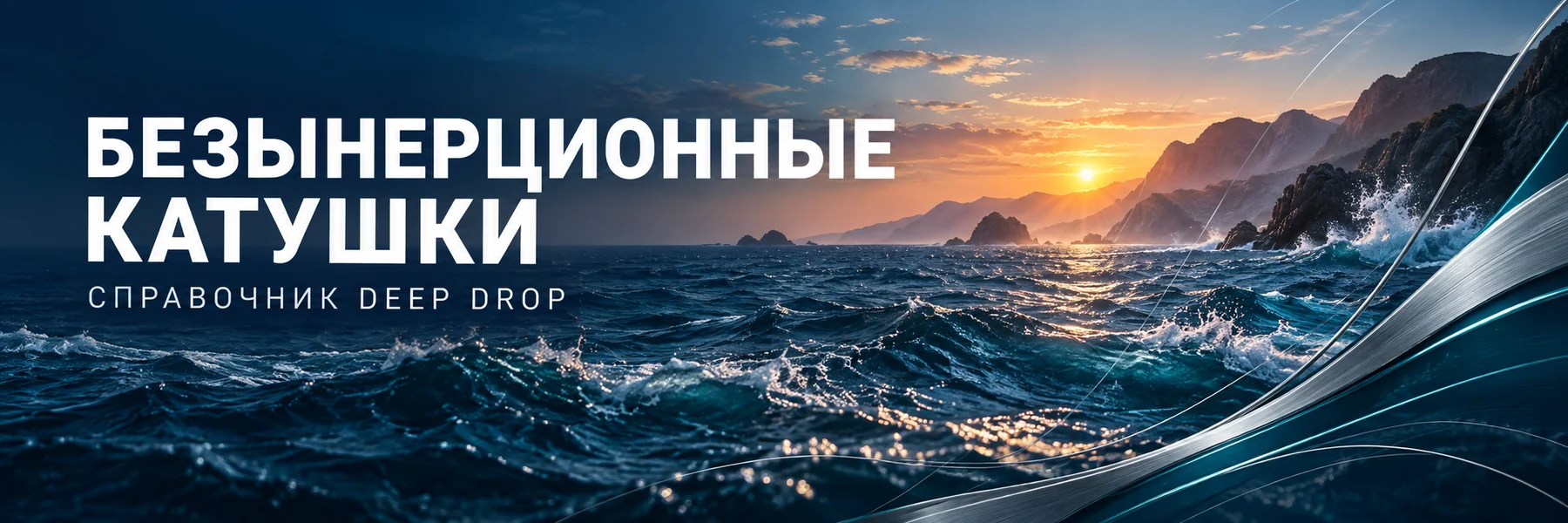 Безынерционные катушки — справочник Deep Drop
