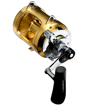 Shimano Tiagra 50WLRSA wide two-speed trolling reel