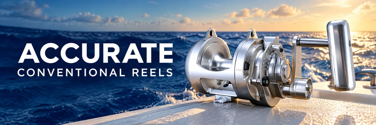 ACCURATE Conventional Reels banner