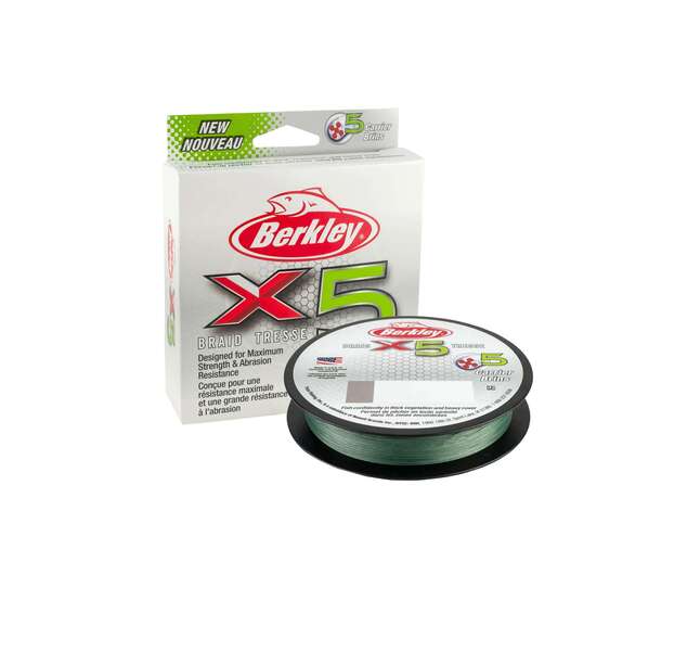 Berkley X5 — braided line