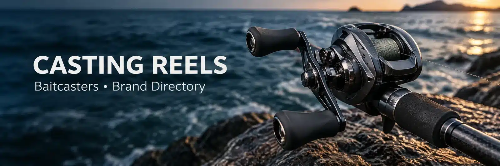 Casting reels and baitcasters brand directory