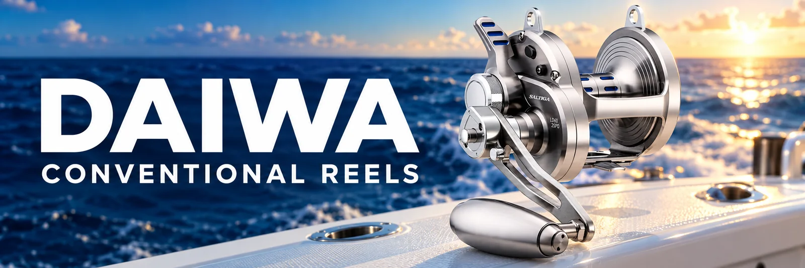 Морские мультипликаторные катушки DAIWA