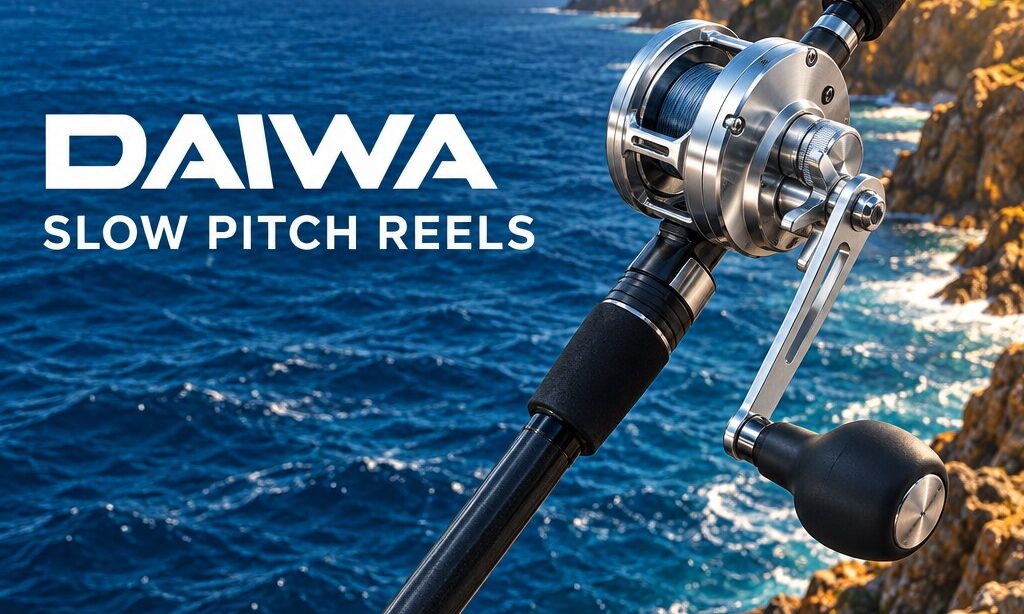 DAIWA slow pitch reels — illustrative jigging reel banner