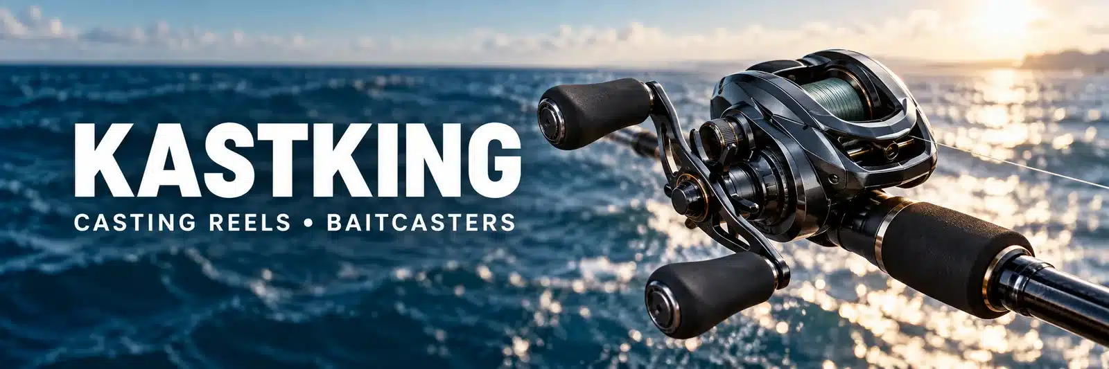 KastKing casting reels directory — illustrative baitcasting reel