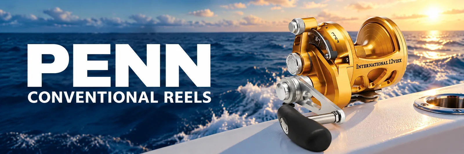 PENN Conventional Reels banner