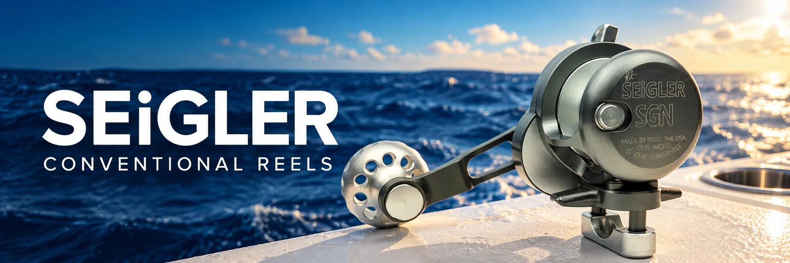 SEIGLER Conventional Reels banner