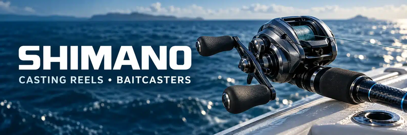 Shimano casting reels directory — illustrative baitcasting reel