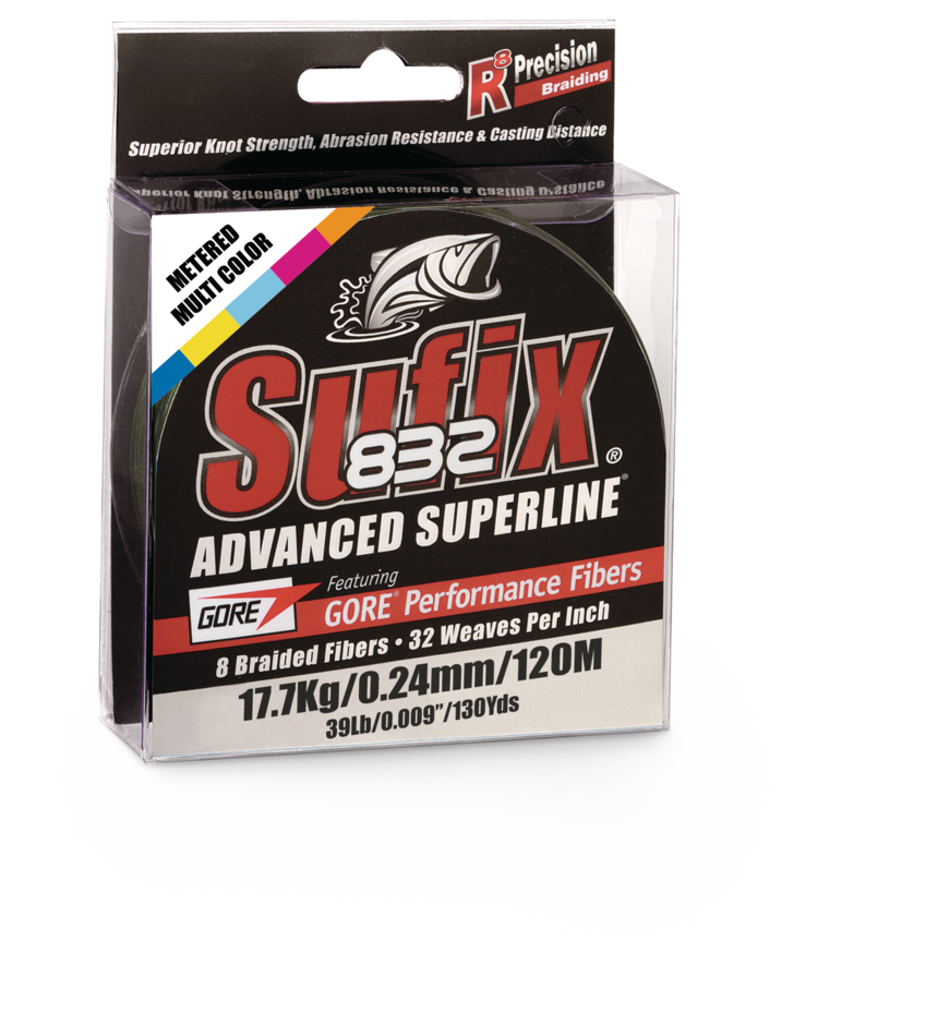 Sufix 832 Multicolor — braided line